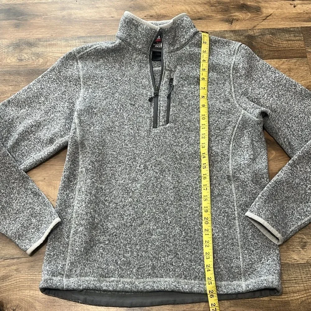 The North Face 1/4 zip pullover size medium